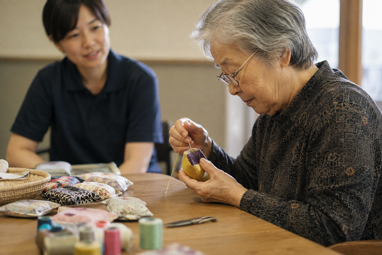 趣味活動の様子