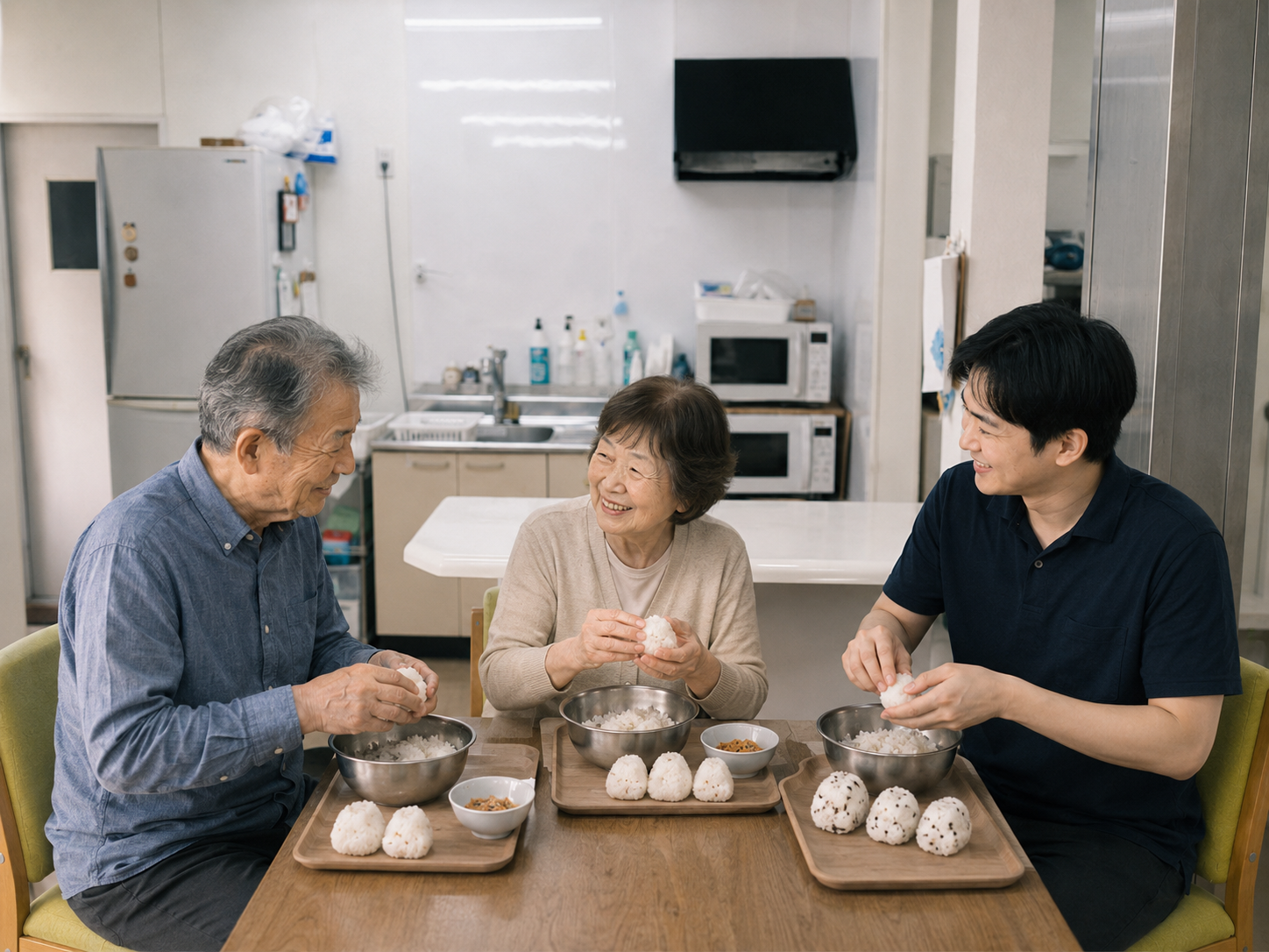 調理訓練の様子